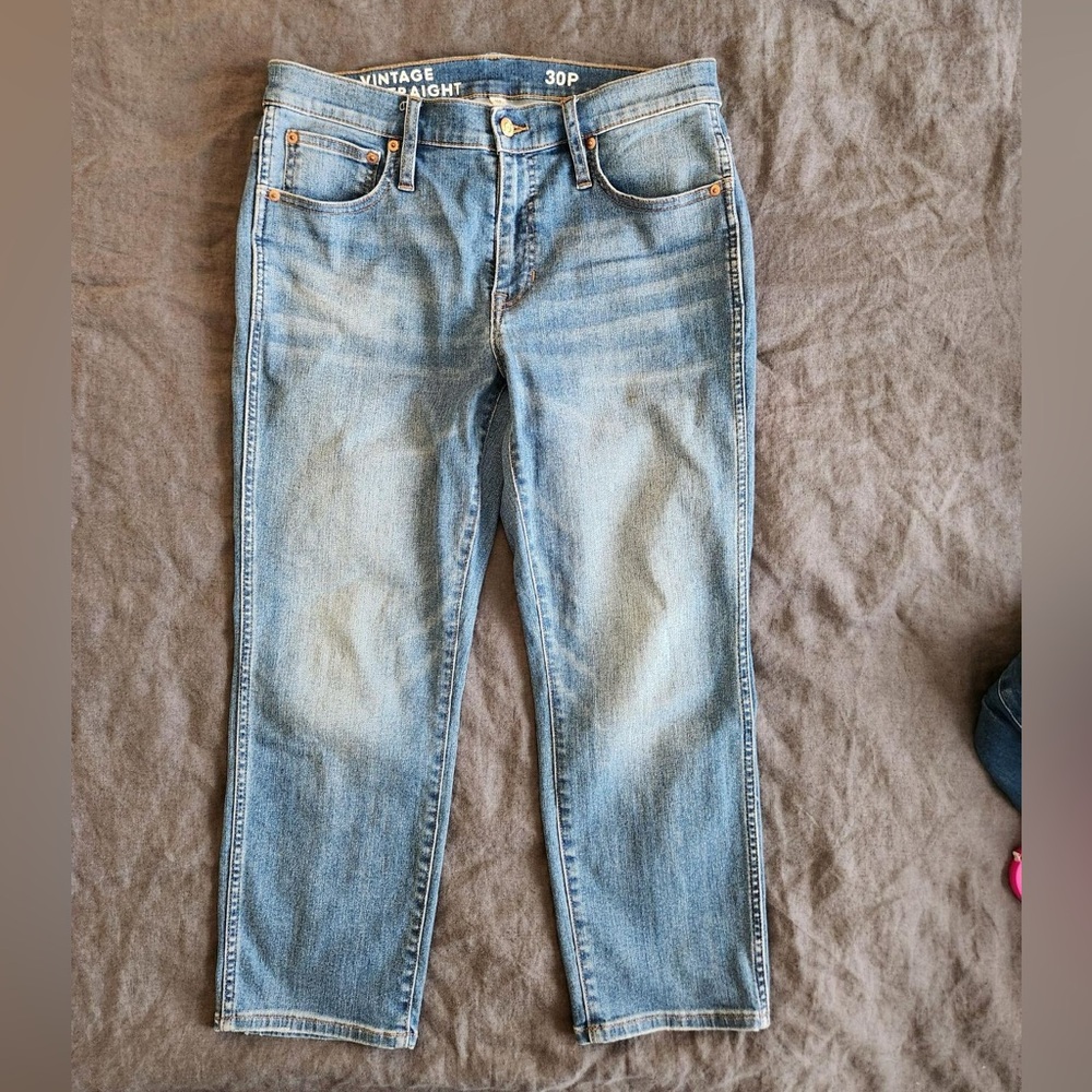 J. Crew Re-Imagined Women's Vintage Slim Straight 30P